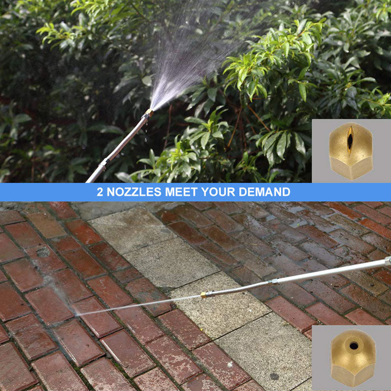 PowerJet Pro™ High Pressure Hose Nozzle for Car Wash & Garden Cleaning 🚗🌿💦