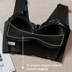 💋Push-up en liftende kanten naadloze bh zonder rugpand in grote maten