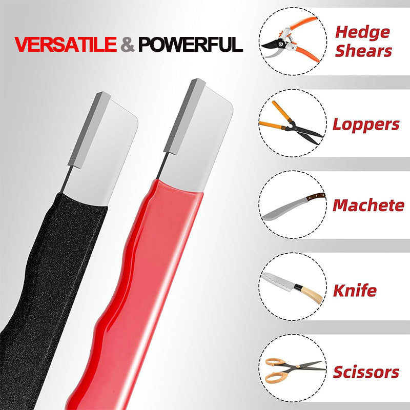 Professional Kitchen Knife Sharpener, Precision Edge Knife Sharpening Tool, Knife Sharpening Stone for Blades, Including Garden Shears.
