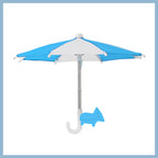 NiqueAura Protection Phone Umbrella for Sun Universal Adjustable Piggy Suction Cup Phone Stand with Sun Shade Cover