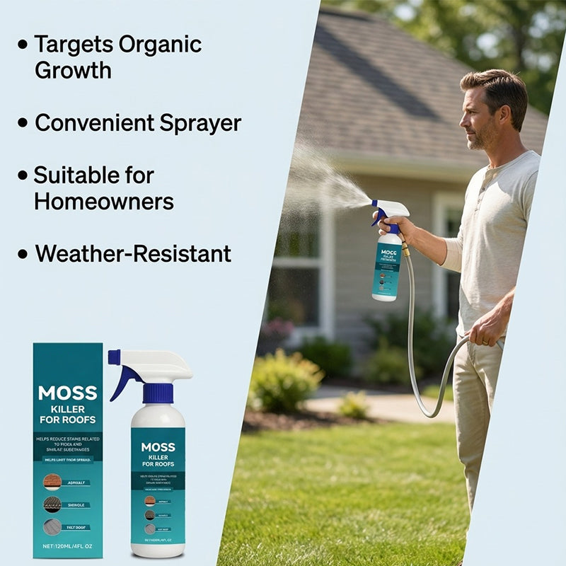 🏠 Roof Moss Remover