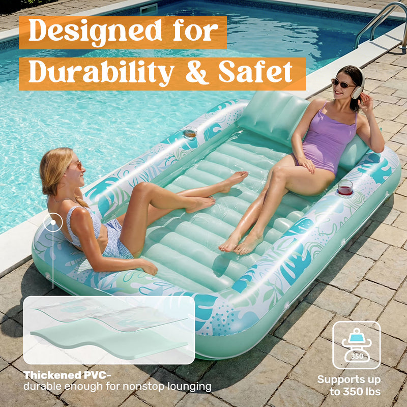 Outdoor Inflatable Floating Bed Pool & Inflatable Swimming Pool
