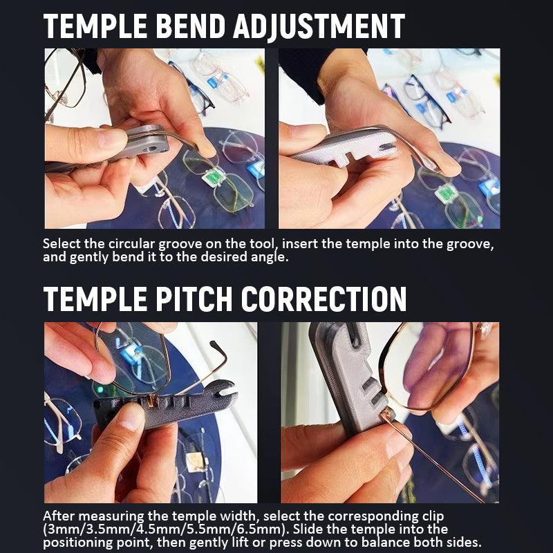 Tijdelijke flash sale: 50% korting ⏰ Multifunctionele brillenreparatieset