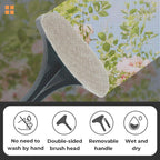 2 in 1 Glass and Screen Window Brush