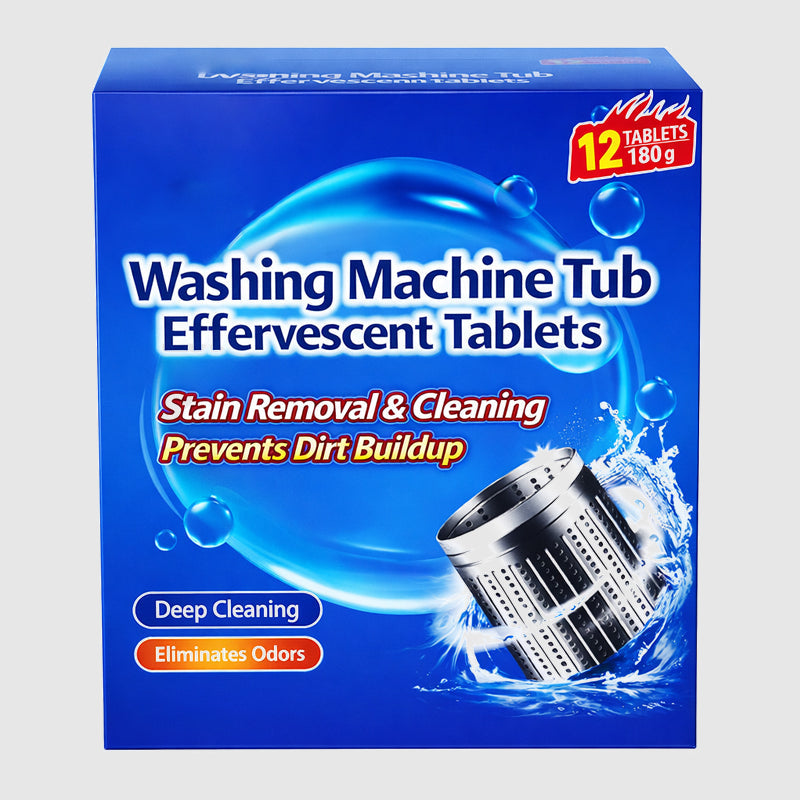 💥Tijdelijk 50% korting✨Antibacteriële en vlekverwijderende bruistabletten voor de wasmachine