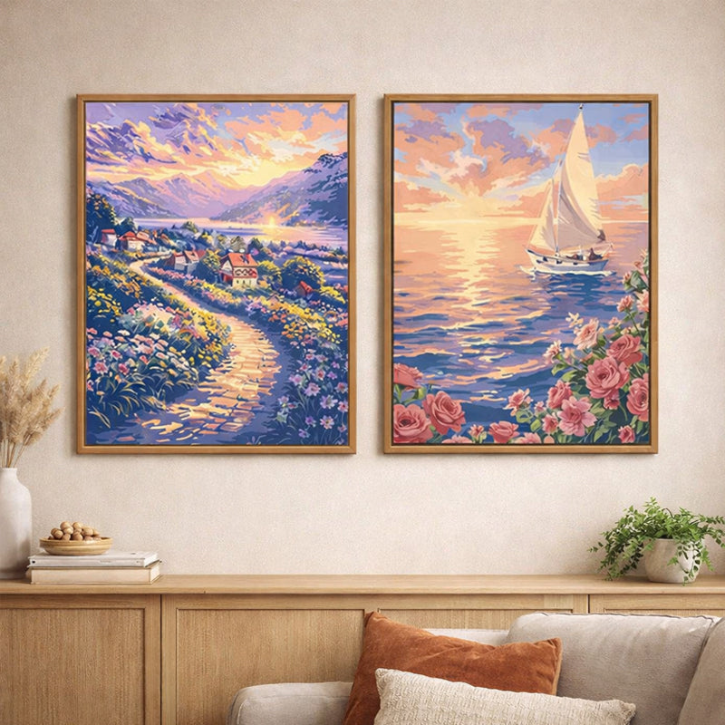 🎨Digitale olieverfschilderijen om zelf te maken