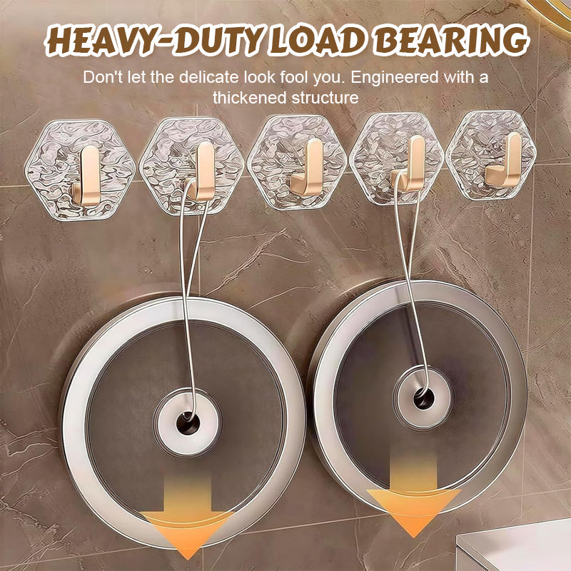Luxury Glacier Ripple Self-Adhesive Hooks⭐