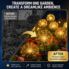 ✨ Solar Firework Garden Stake Light
