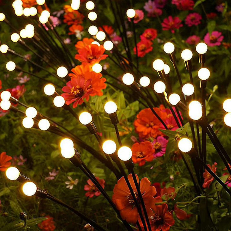 ✨ Solar LED Firefly Garden Lights 🌼