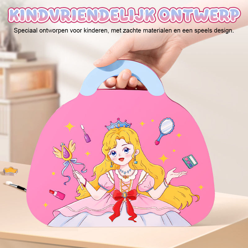 ⏰Aftellen naar het evenement: 3 uur🎨Educatieve doodle-set met kindercosmetica