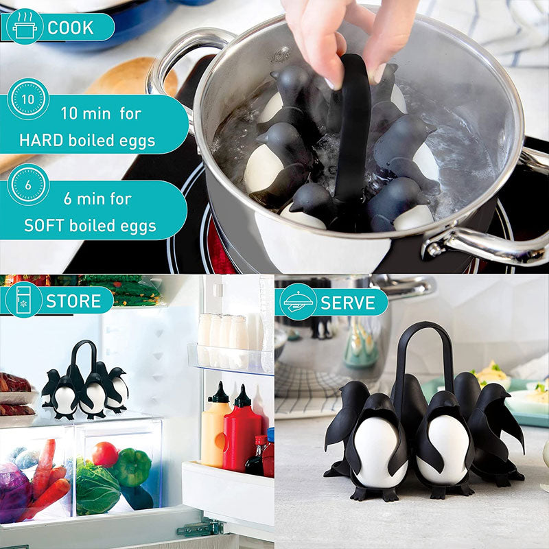 Buy 1 Get 1 Free💥Penguin-shaped Egg Boiler🍳