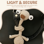 💥Alleen vandaag: 52% korting👜Handgebreide decoratieve hanger met stripfiguur🚗