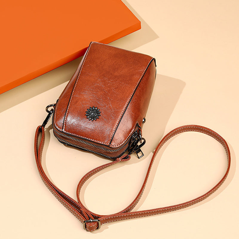 👜RETRO All-Match verticale mobiele telefoontas