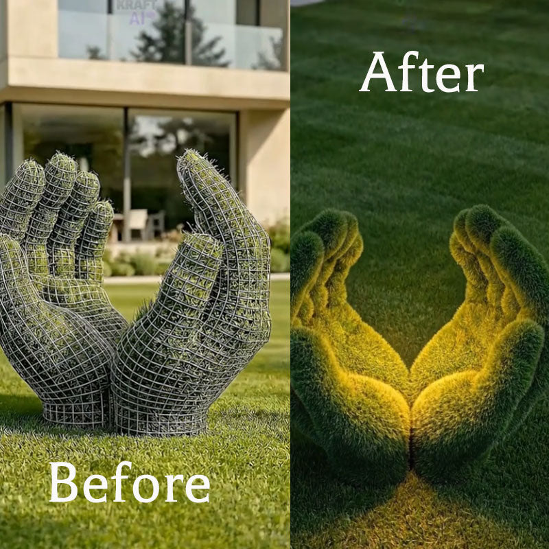 Artistic Hand-Shaped Gardening Trellis🌿 — Shape Your Garden into a Living Masterpiece