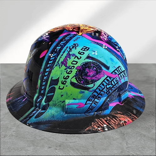 🎁Father’s Day 49% OFF - 👷‍♂️🔥 Blue Collar Daddy Hydro-Dipped Hard Hat