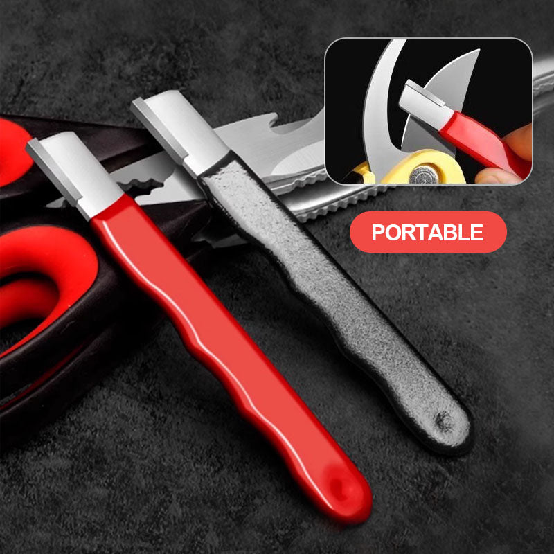 Professional Kitchen Knife Sharpener, Precision Edge Knife Sharpening Tool, Knife Sharpening Stone for Blades, Including Garden Shears.