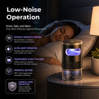 🦟 Upgraded 360° Quiet Suction Mosquito Trap Lamp ✨