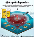 🎣 Concentrated fish attractant  – 🐟 Fast-acting formula for red worms