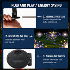 ✨ Solar Firework Garden Stake Light