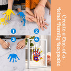 DIY Handprint Picture Frame – Creative Handprint Art Kit for Couples & Families