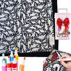 💥Facebook bestverkochte producten🎨✨DIY Handgemaakte kleurrijke creatieve lamswollen deken