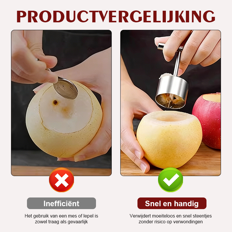 💥Koop 1 krijg 1 gratis🎁Roestvrijstalen Fruitontkerner