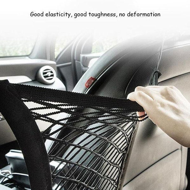 🚗Flexibele opbergtassen voor in de auto🐶👶 veiligheidsnetten voor kinderen en huisdieren