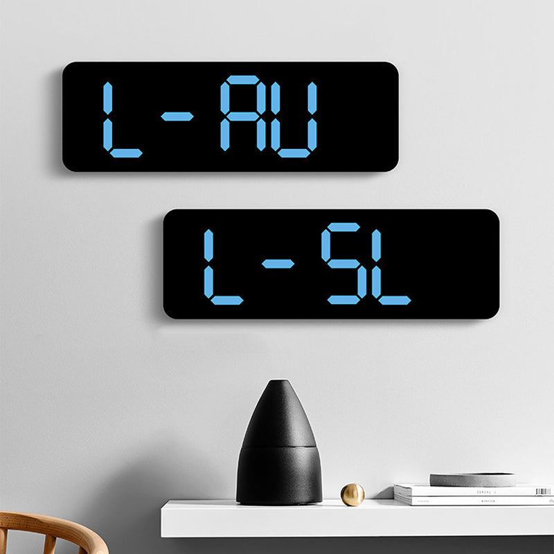 Simple And Multifunctional Frameless Electronic Clock⏲