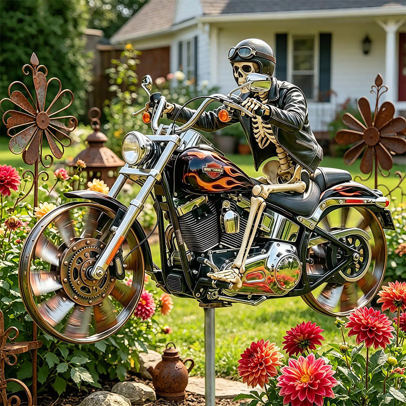 Creative Ideas for Metal Outdoor Windmill Garden Decor