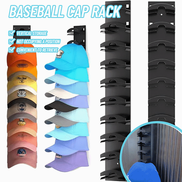 🔥New 2026 Upgraded Baseball Cap Rack & Storage Rack🧢