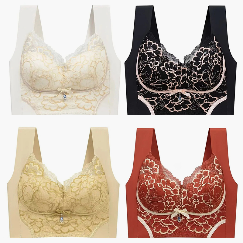 💋Push-up en liftende kanten naadloze bh zonder rugpand in grote maten