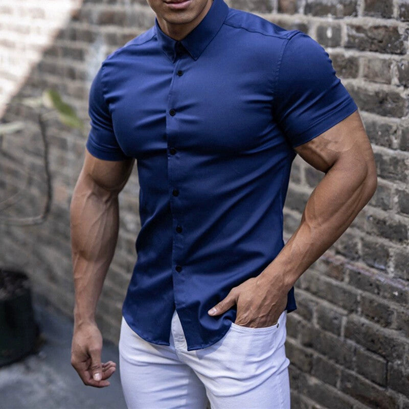 👔 Non-iron men's shirts with button closure – Wrinkle-free, premium cotton & classic fit 👕