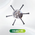 🔥 Replaceable cutting head for lawn mower / string trimmer - steel cutting head for lawn mowing 🌿✂️⚙️