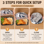 Aluminum Foil Insulation Film For Food Warming On Dining Tables