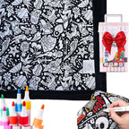 💥Facebook bestverkochte producten🎨✨DIY Handgemaakte kleurrijke creatieve lamswollen deken