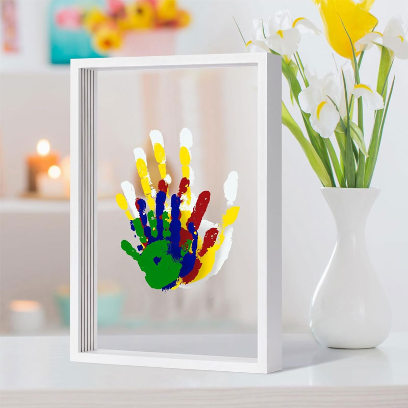DIY Handprint Picture Frame – Creative Handprint Art Kit for Couples & Families