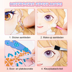 ⏰Aftellen naar het evenement: 3 uur🎨Educatieve doodle-set met kindercosmetica