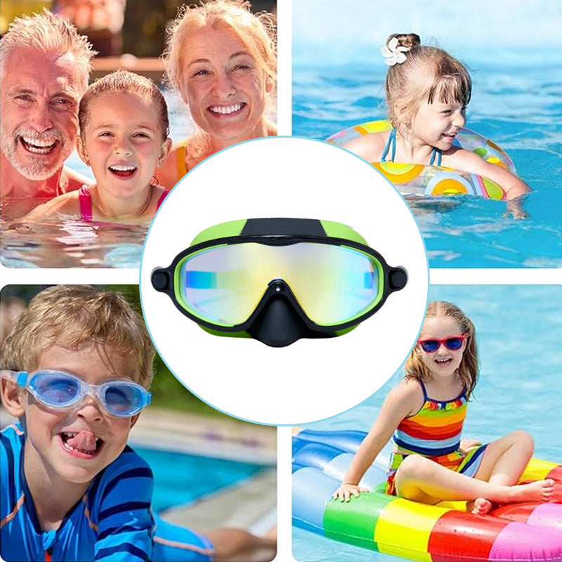Children's Nose Mask Large Frame Swimming Goggles🏊‍♀️