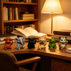 🖕Fun Mini Middle Finger Animal Statues - Unique & Humorous Desk Decor