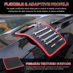 🚗🛠️High-Performance Magnetic Leather Tool Storage Mat