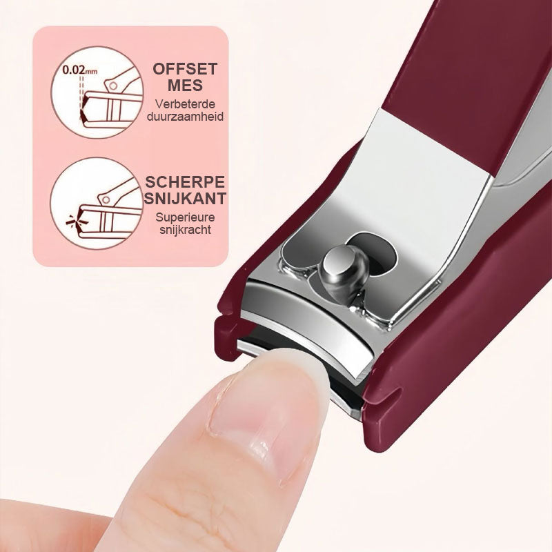 🤚✨Draagbare spatwaterdichte premium manicureset (8-delig)