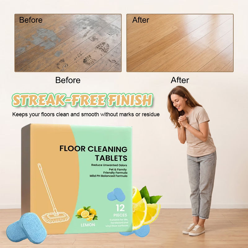 Multi-Surface Floor Power Cleaner Tablets💧