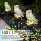 Solar Owl Courtyard Lawn Garden Decorative Light🦉✨