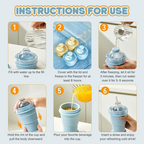 🧊✨2026 Portable Folding Ice Cup with Built-in Straw