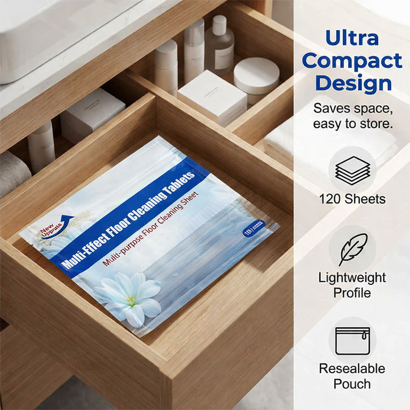 Water-Soluble Floor Cleaning Tablets
