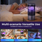 🦟 Upgraded 360° Quiet Suction Mosquito Trap Lamp ✨