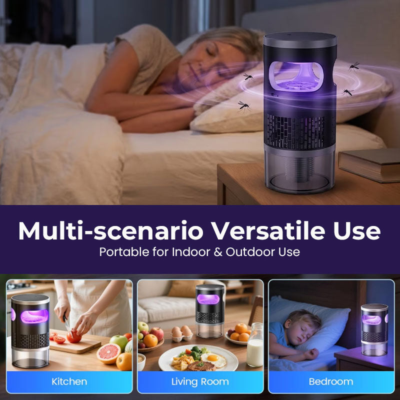 🦟 Upgraded 360° Quiet Suction Mosquito Trap Lamp ✨