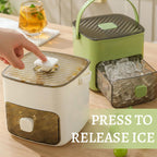 48-Cube Portable Push-Button Large-Capacity Ice Bucket 🧊
