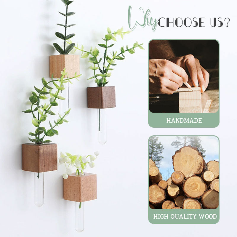 💥Vandaag 1+1 gratis bij aankoop van 1🌼Wooden Flower Arrangement Refrigerator Magnet🌹
