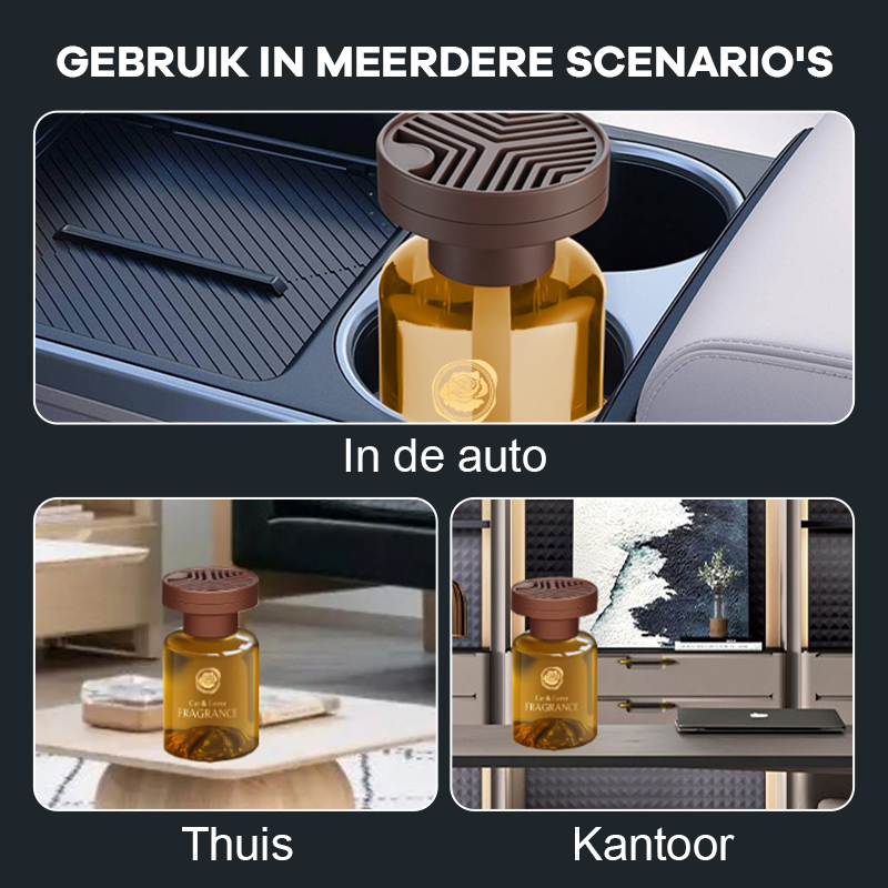 🚗Auto-ontgeurder op basis van plantaardige aromatherapie